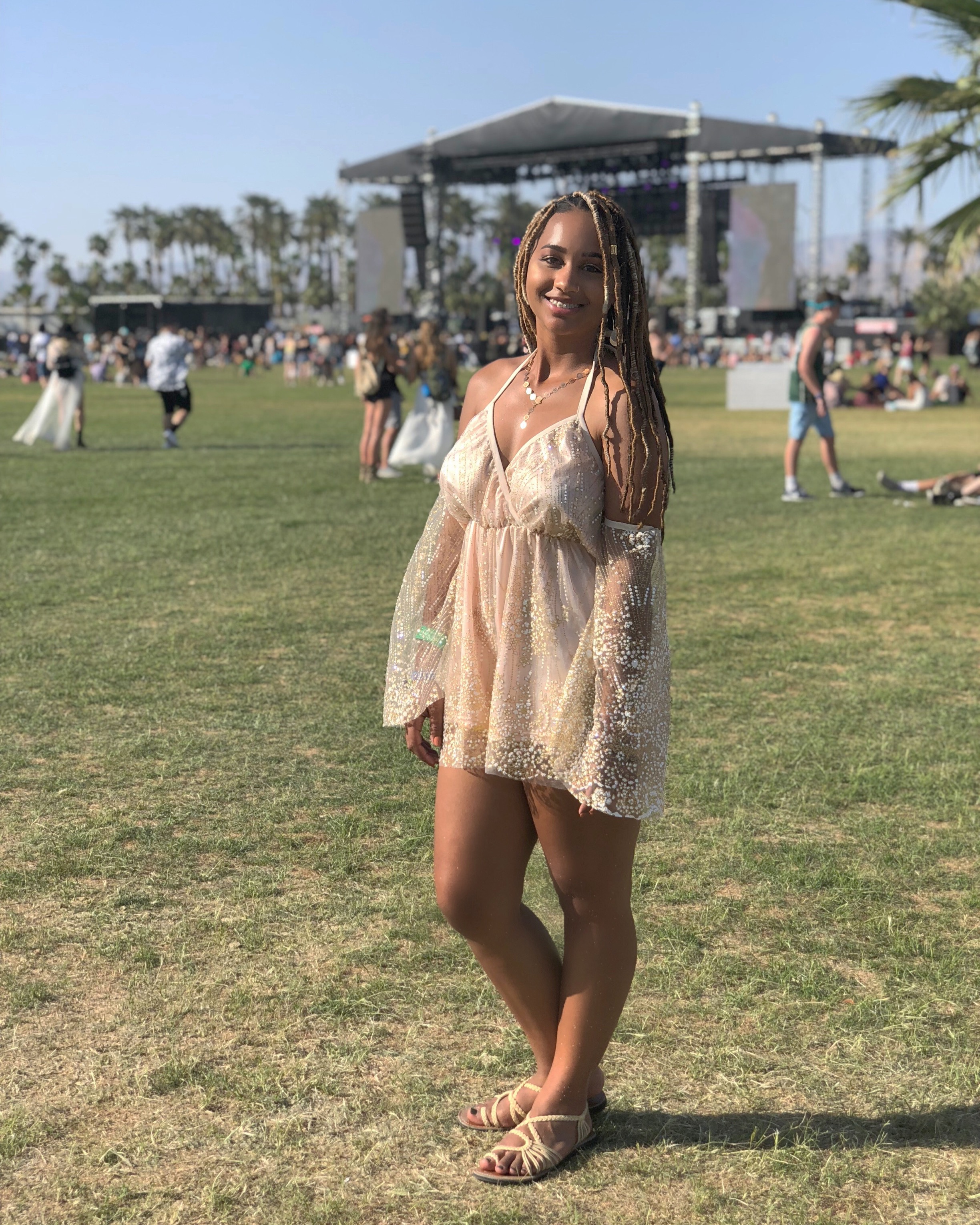 fairy vibes coachella fashion outfit